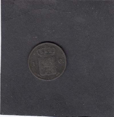 Beschrijving: 1 Cent WILLEM I 